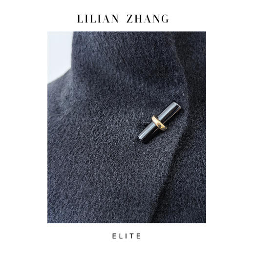 E-定制——“时尚轮回”——轻奢名媛——Oversized长羊毛大衣 2406005 商品图1