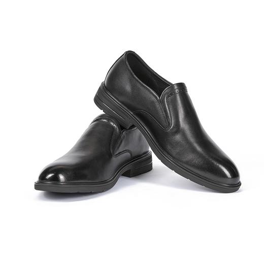 柒牌男士低帮休闲皮鞋2025春季新品商务正装西装一脚蹬结婚新郎鞋	128X70070 商品图1