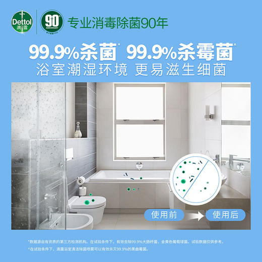 MM 山姆 滴露 波兰进口 浴室清洁除菌喷雾 500ml*3 商品图1