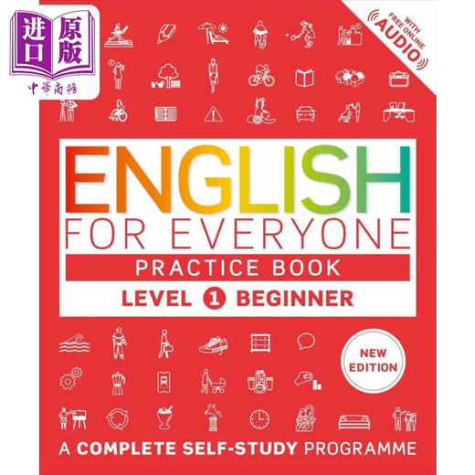 【中商原版】2024新版 DK人人学英语练习册1 English for Everyone Practice Book Level 1 Beginner DK English for Everyone 商品图5