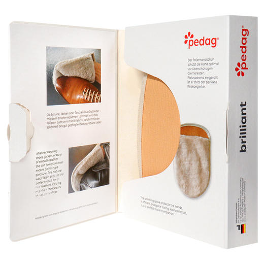 德国pedag羊毛皮套抛光手套819 商品图8