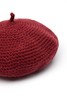OCTAVIA 酒红色针织贝雷帽 5651 商品缩略图2