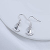 【宏艺珠宝】裙摆绮梦·银s925耳饰 商品缩略图3