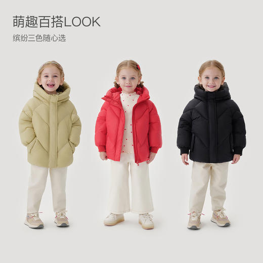 【三防】马克珍妮女童超轻保暖羽绒服 儿童羽绒服宝宝冬装241199 商品图1