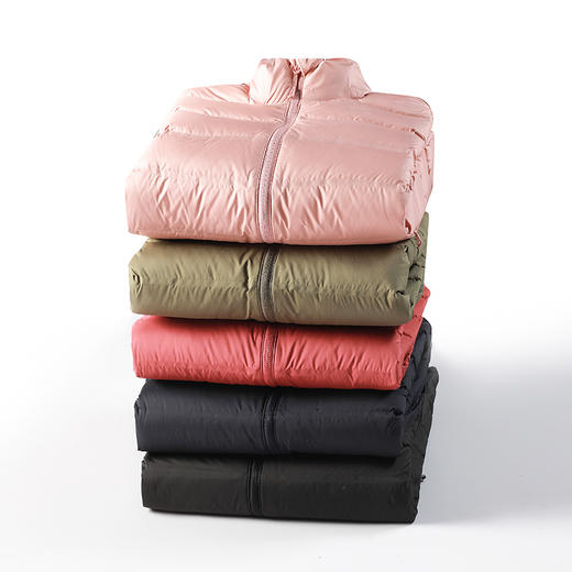 幸运鹿 时尚轻薄排骨羽绒服石墨烯科技锁温 情侣款9623168-69羽绒服 商品图2