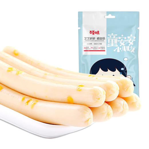百草味芝士鳕鱼肠90g*2 商品图0