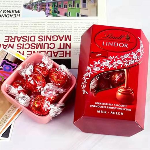 瑞士莲 牛奶软心代可可脂巧克力球 200g/盒 商品图2