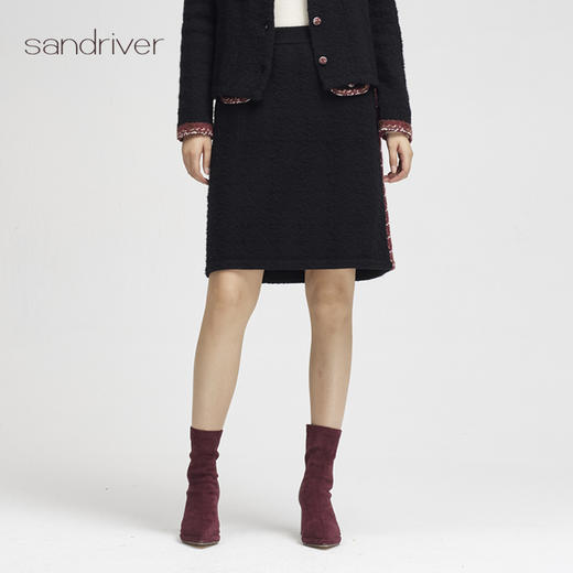 西藏羊绒小香风短裙SJF96W231N 商品图0