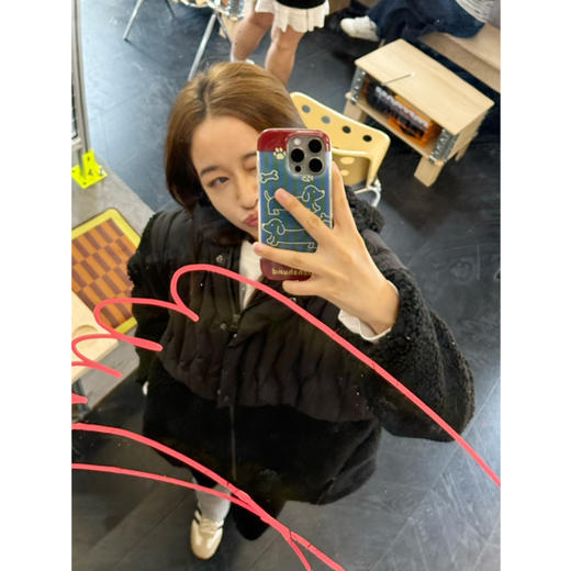 25特价 2411201   羽绒“羊羔毛” 拼接外套 商品图9