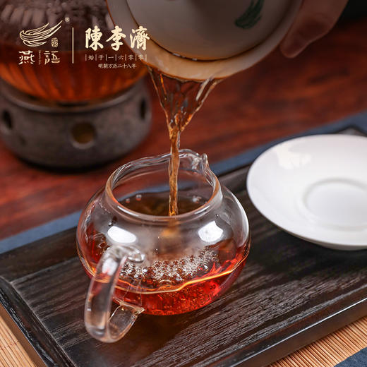 陈李济陈皮普洱熟茶礼盒210g 商品图3