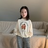 【韩版卡通设计可爱又时尚，柔软棉质面料，穿着舒适保暖】儿童洋气卡通长袖卫衣 春秋装新款 男女童棉韩版套头 外套上衣潮款-QQ 商品缩略图0