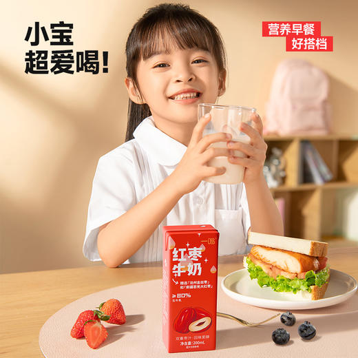 【3箱装】一鸣红枣牛奶200ml*10瓶/箱 商品图3