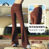 2024爱睱步秋冬新品加绒加厚锁温喇叭裤X24118NSR 商品缩略图0