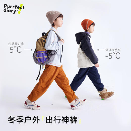 【极地寒 加绒冲锋裤】速暖冲锋裤 又软又保暖 PDK2429 商品图1