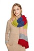 SUMMER & SAGE 条纹拼色针织围巾 4949 商品缩略图0