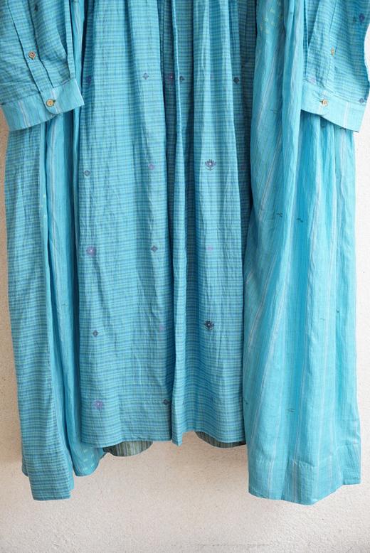 maku湖蓝刺绣连衣裙 商品图2