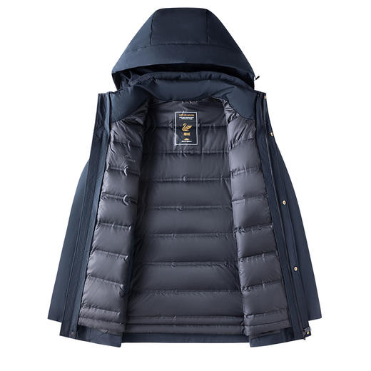 【连帽可拆卸】罗蒙秋冬季男装时尚百搭男士羽绒服保暖舒适羽绒服男休闲男士外套 商品图5