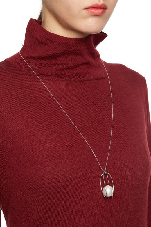 Pop Pinky 立体设计珍珠项链 5783 商品图0