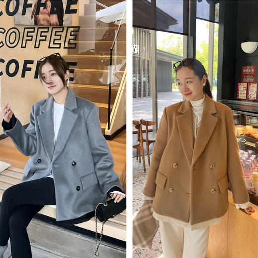 25特价 2411203   羊绒羊毛 西装外套 商品图0