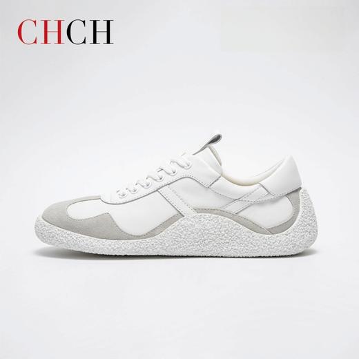 CHCH平衡鞋2024秋冬新品牛皮系带运动休闲鞋板鞋女鞋CO2B5161 商品图1