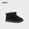 和诚行 2024秋冬新款时尚一脚蹬加绒保暖女经典百搭雪地靴0470194 商品缩略图4