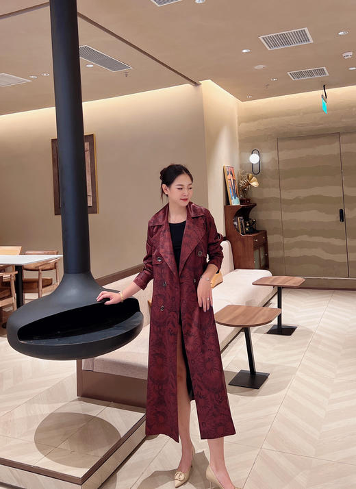 HJ3C08秋冬必备新款风衣~顺圣 商品图1