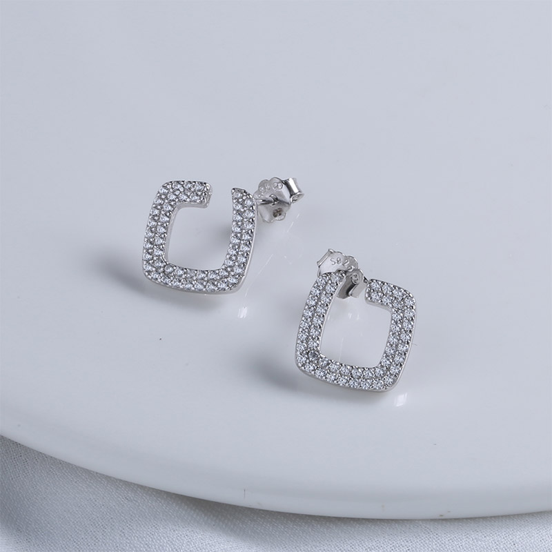 【宏艺珠宝】星芒璀璨·银s925耳饰