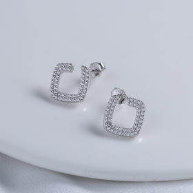 【宏艺珠宝】星芒璀璨·银s925耳饰