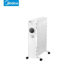 美的（509718）（Midea）NYW-MG取暖电暖器烤火炉电热油汀3000W大功率17片自动控温干衣晾衣架