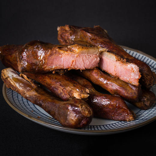 杨大爷烟熏排骨香肠500G/袋 商品图1