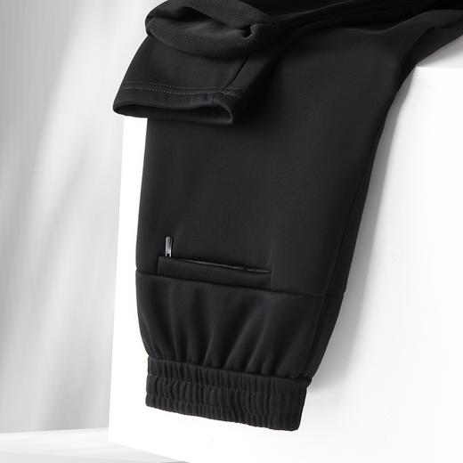 【加绒】【新款DSF】大依优型大码松紧腰直筒休闲加绒运动裤卫裤休闲裤加肥加大运动长裤胖子裤子 商品图3