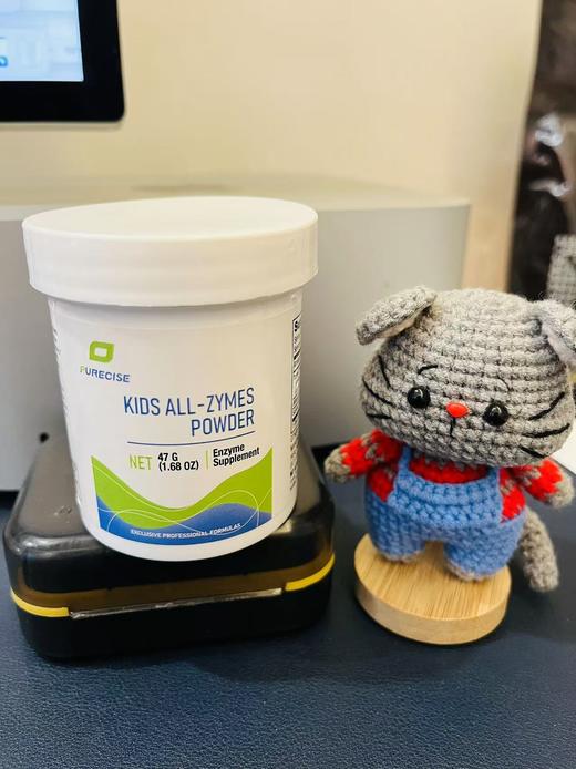 【专业儿童全面消化酶粉剂-添加双歧杆菌+益生元】每瓶47g 麸质乳制品不耐受消化 食物不耐受推荐 无糖无添加味 麸质乳糖乳制品/碳水/蛋白/脂类 商品图1