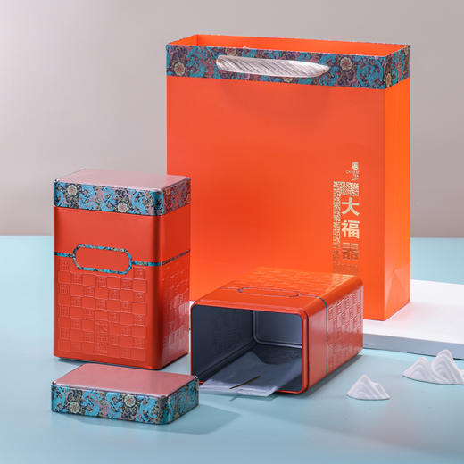 大福器铁罐 套装【大号·橙】15一套/一件30套 商品图1