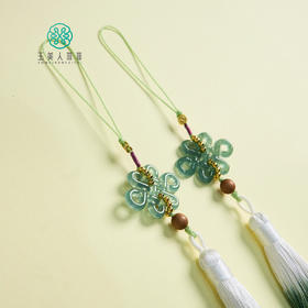 翡翠中国结挂件