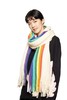 SUMMER & SAGE 彩色条纹饰长围巾 5655 商品缩略图0