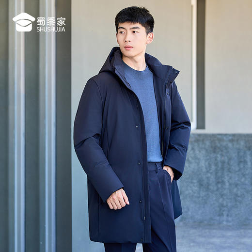 【中长款羽绒服】御寒保暖羽绒外套 防水抗静电通勤棉服 YZ404 商品图8