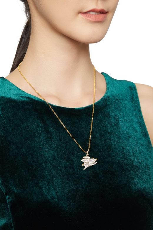 OUDAL奥黛儿 动物图案锆石项链 5762 商品图0