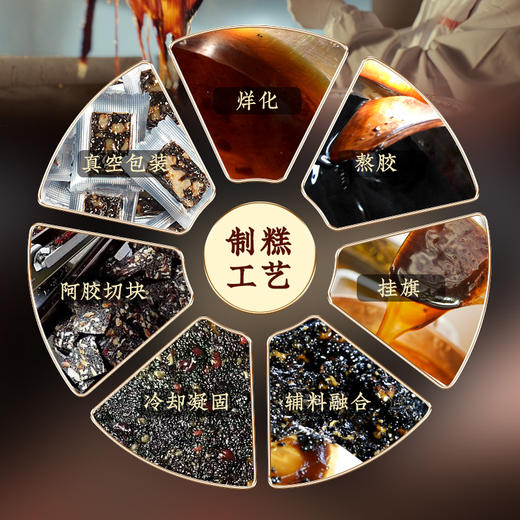 福胶 即食阿胶糕 全新配方 含糖量低 200g/盒（5g*40个） 商品图14