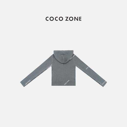 COCO ZONE 设计感立领针织衫显瘦拉链开衫上衣CC1C2304 商品图1