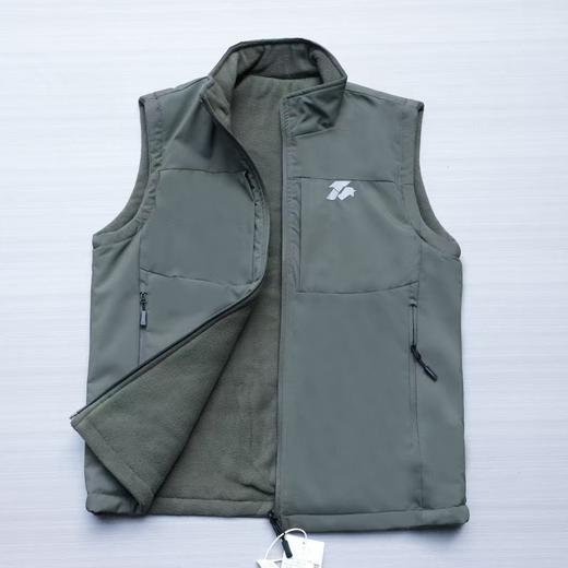 【秋冬双面加绒马甲】新款秋冬男女同款冲锋马甲03h 商品图3