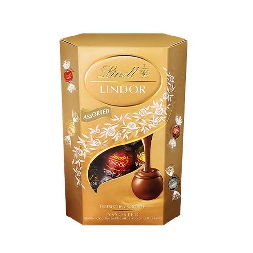 瑞士莲 混合口味软心巧克力（金色） 200g/盒 商品图0