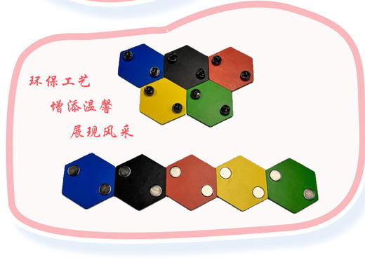 运动系列-萌熊乒乓球冰箱贴/徽章 商品图4