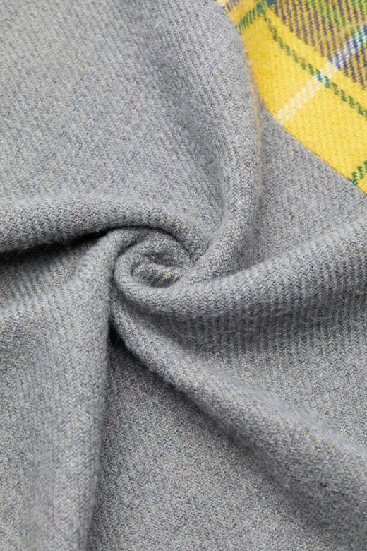 SUMMER & SAGE 格纹拼色围巾 5285 商品图3