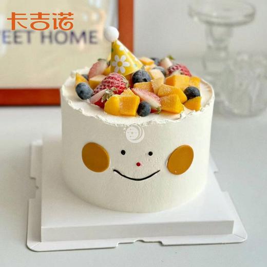 【先囤后约】6英寸动物奶油水果生日蛋糕42选1 商品图2