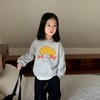【韩版卡通设计可爱又时尚，柔软棉质面料，穿着舒适保暖】儿童洋气卡通长袖卫衣 春秋装新款 男女童棉韩版套头 外套上衣潮款-QQ 商品缩略图1