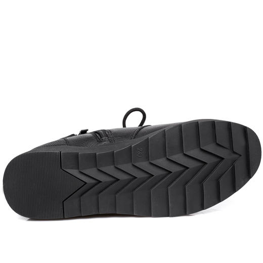 【实付满399送保温杯】【女款冬季防滑棉鞋】冬季女款休闲鞋子 厚实羊毛内里头层牛皮持久保暖拒绝寒冷防滑厚底皮鞋女款冬季防滑棉鞋 商品图3