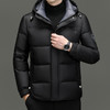 【精选】罗蒙2024新款男士商务休闲防寒保暖90鸭绒羽绒服  帽子可拆卸 商品缩略图2