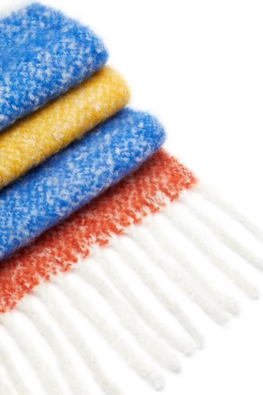 OCTAVIA 多色拼接流苏围巾 5306 商品图3