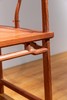 红桥红  家具严选  缅甸花梨（大果紫檀）【经典 四出头八角 官帽椅】 商品缩略图4