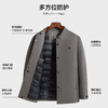 罗蒙秋冬男装纯色白鸭绒男士羽绒服商务休闲羽绒服男百搭保暖舒适男士外套 商品缩略图7